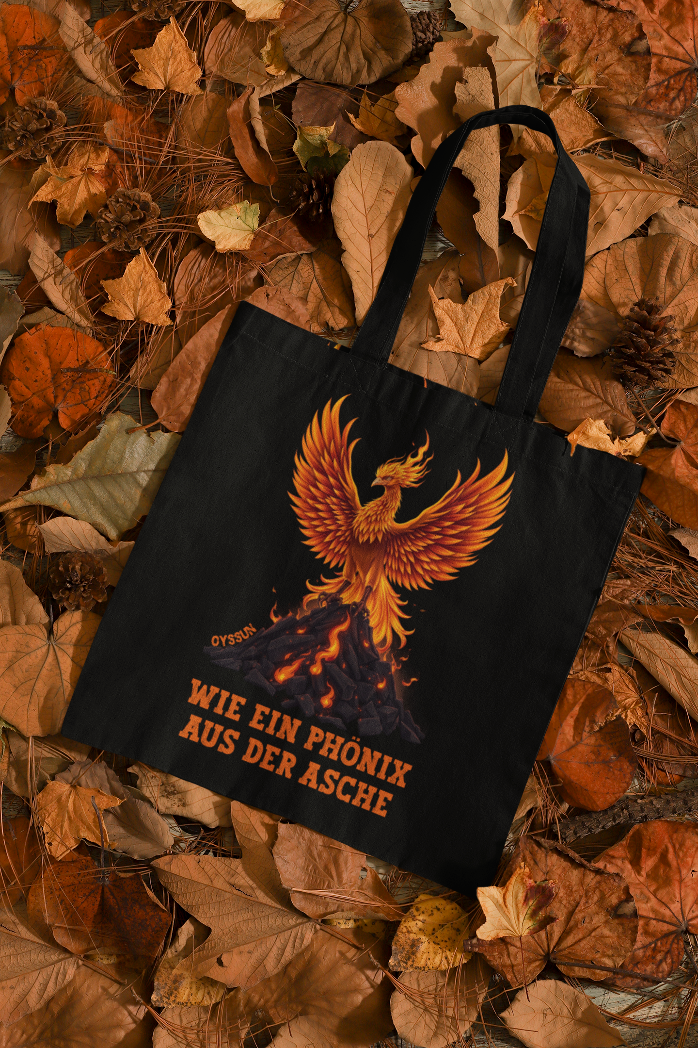 Phönix aus der Asche - Baumwolltasche - Oyssun