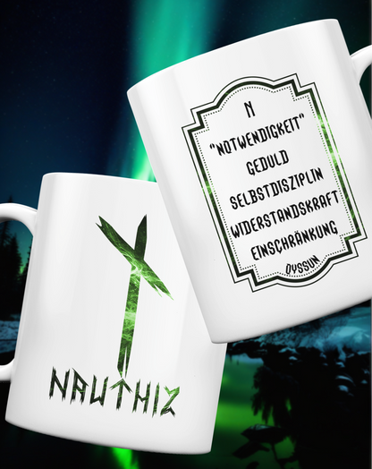 Nauthiz Rune - Mug