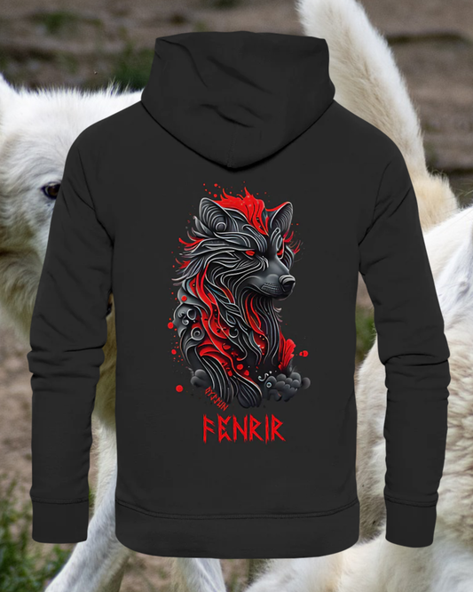 Fenrir - Fenriswolf - Organic Basic Hoodie