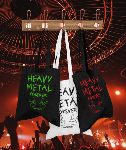 Heavy Metal Forever - Baumwolltasche - In 6 Designfarben
