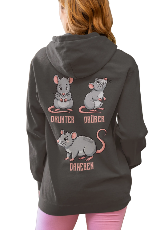 Drunter Drüber Daneben - Organic Basic Hoodie