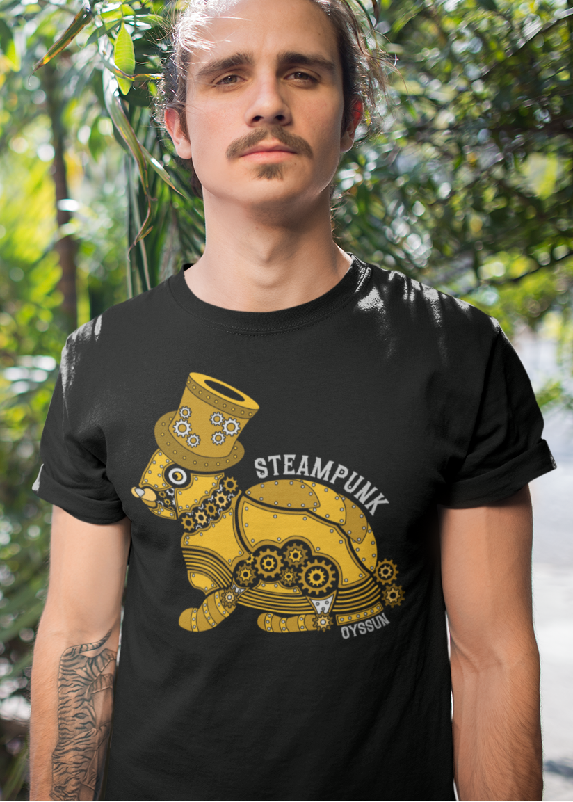 Steampunk Hase  - Premium Shirt