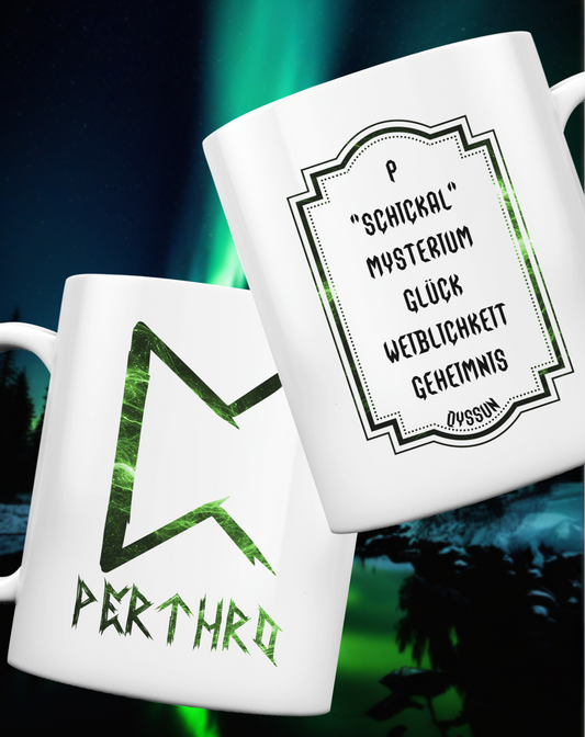 Perthro Rune - Mug