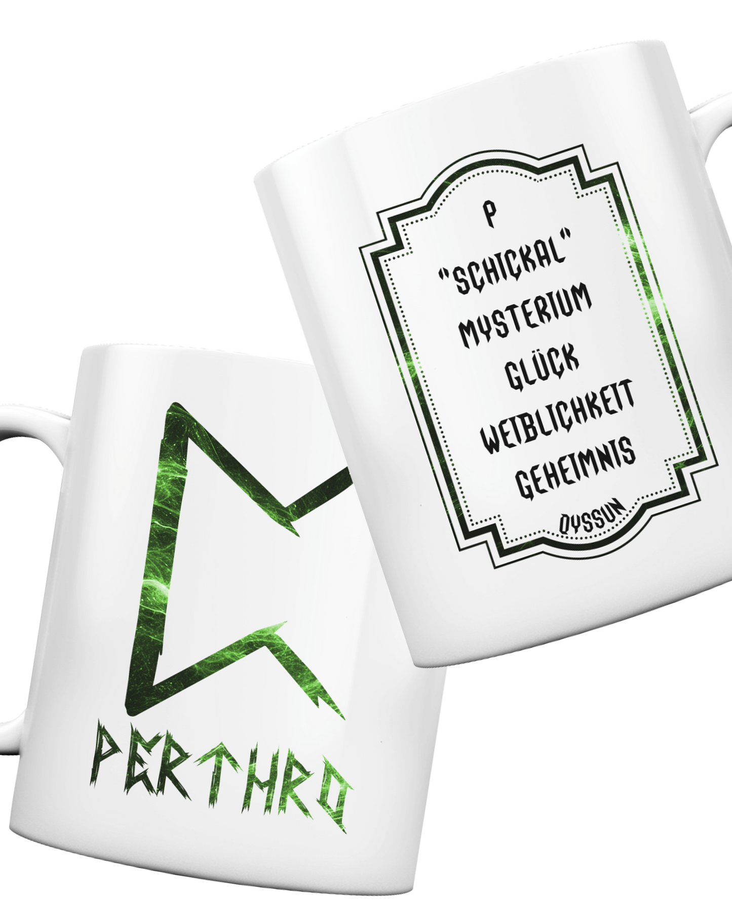 Perthro Rune - Mug