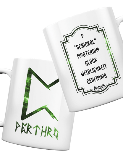 Perthro Rune - Mug