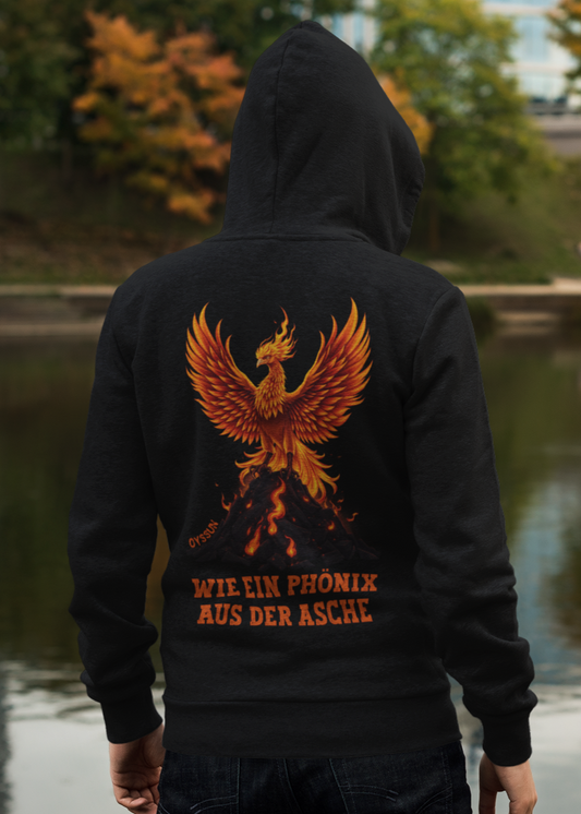 Phönix aus der Asche - Organic Zipper - Oyssun
