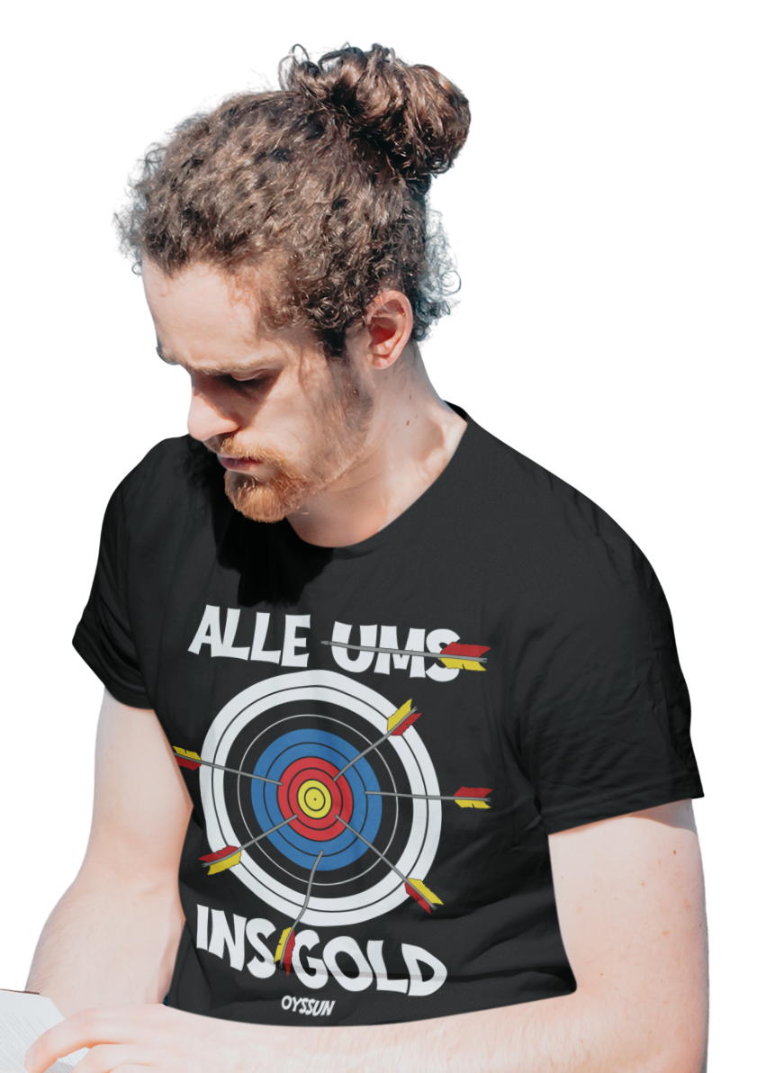 Alle (ums) ins Gold - Premium Shirt - Oyssun
