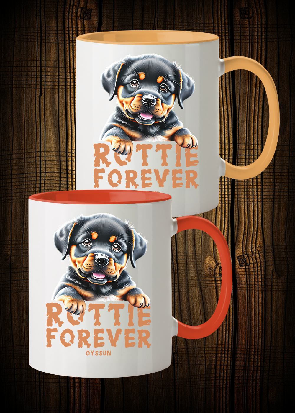 Rottie Forever - Tasse (In 10 Farben) - Oyssun