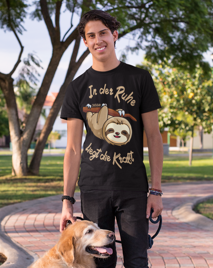 Sloth - There is strength in calmness - Organic Shirt 