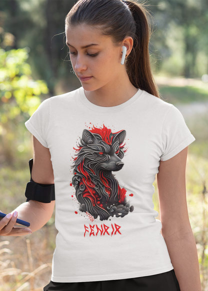 Fenrir - Fenriswolf - Ladies Premium Shirt - Oyssun