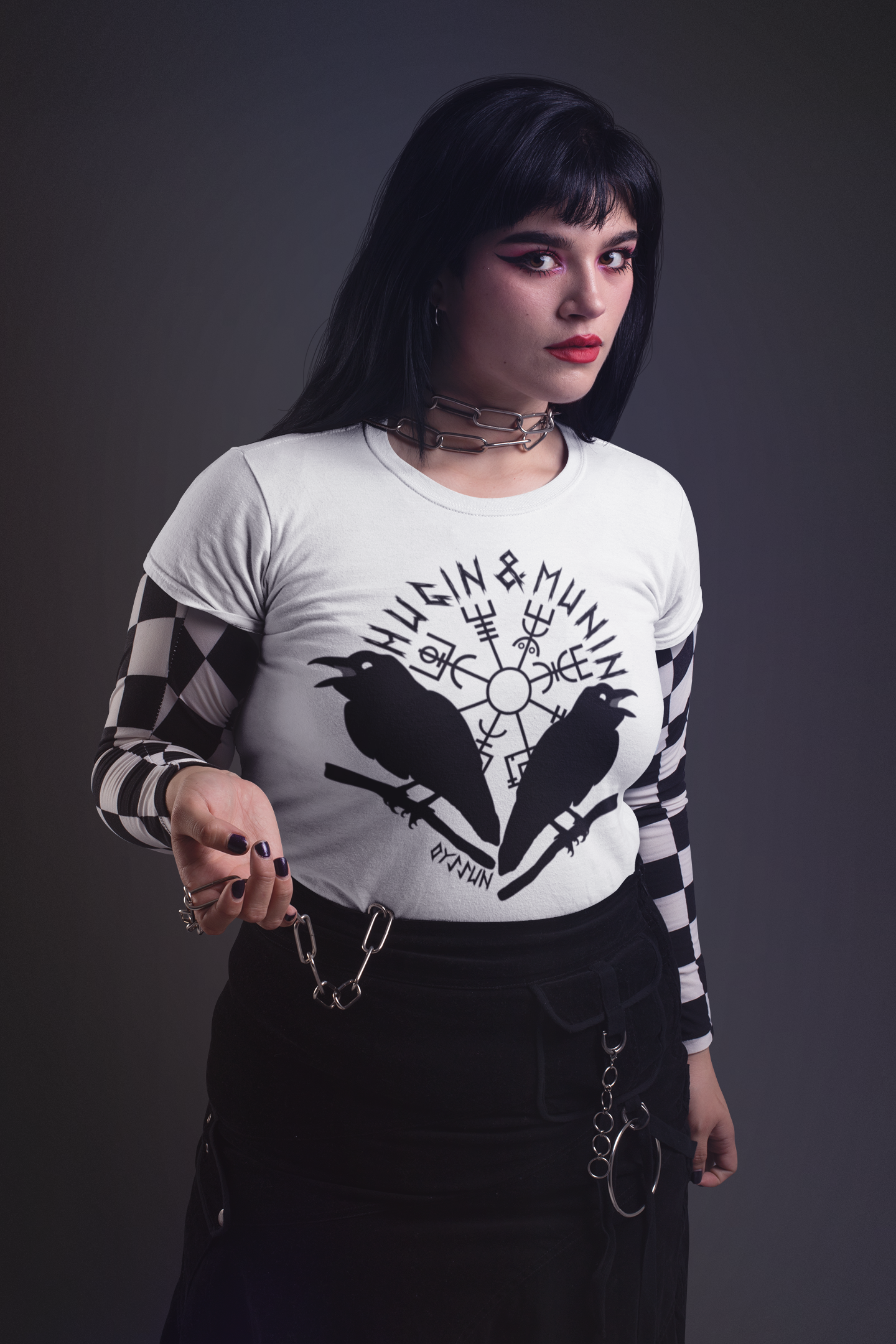 Hugin & Munin - Ladies Premium Shirt (11 Farben) - Oyssun