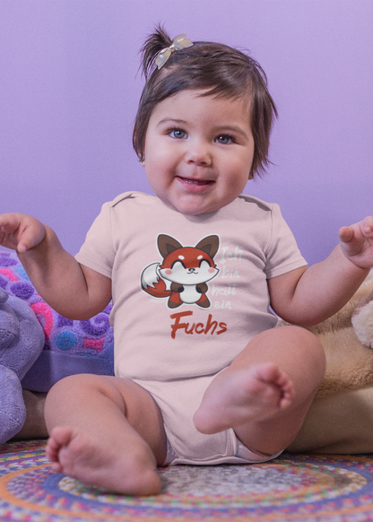 Ich bin halt ein Fuchs - Organic Baby Bodysuit - Oyssun
