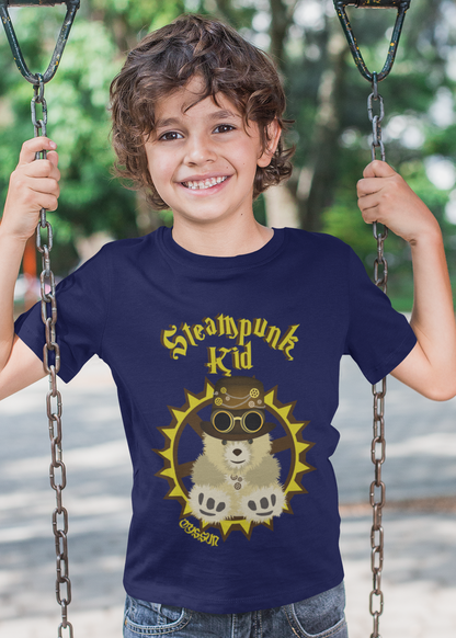 Steampunk Kid - Kids Premium Shirt