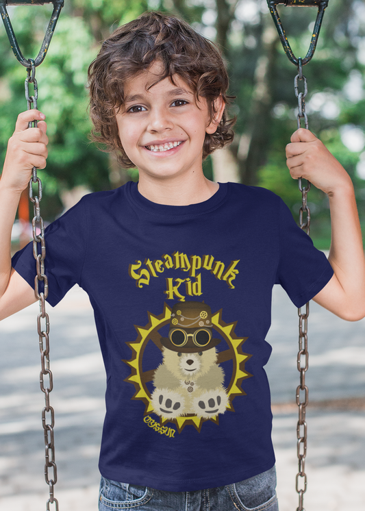Steampunk Kid - Kids Premium Shirt