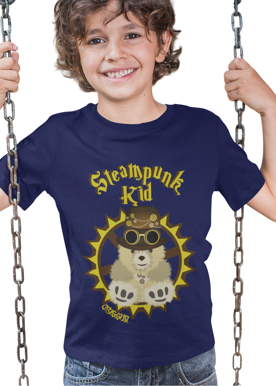 Steampunk Kid - Kids Premium Shirt - Oyssun