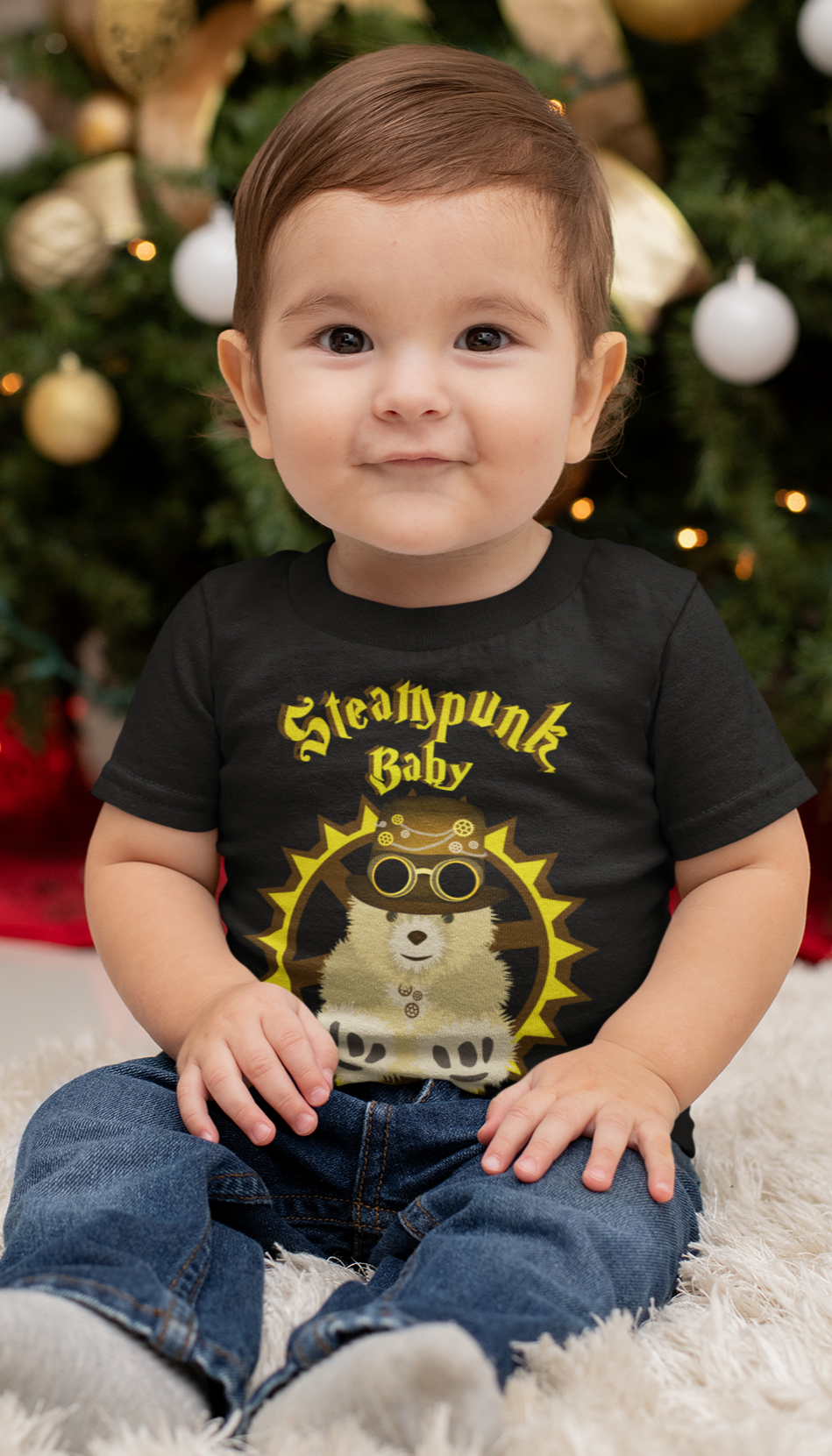 Steampunk Baby - Baby Organic Shirt - Oyssun