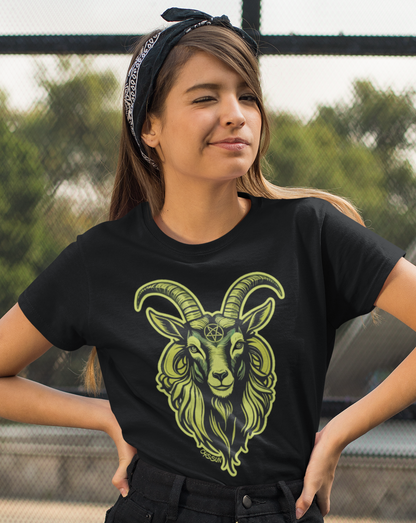 Baphomet  - Ladies Premium Shirt - Oyssun