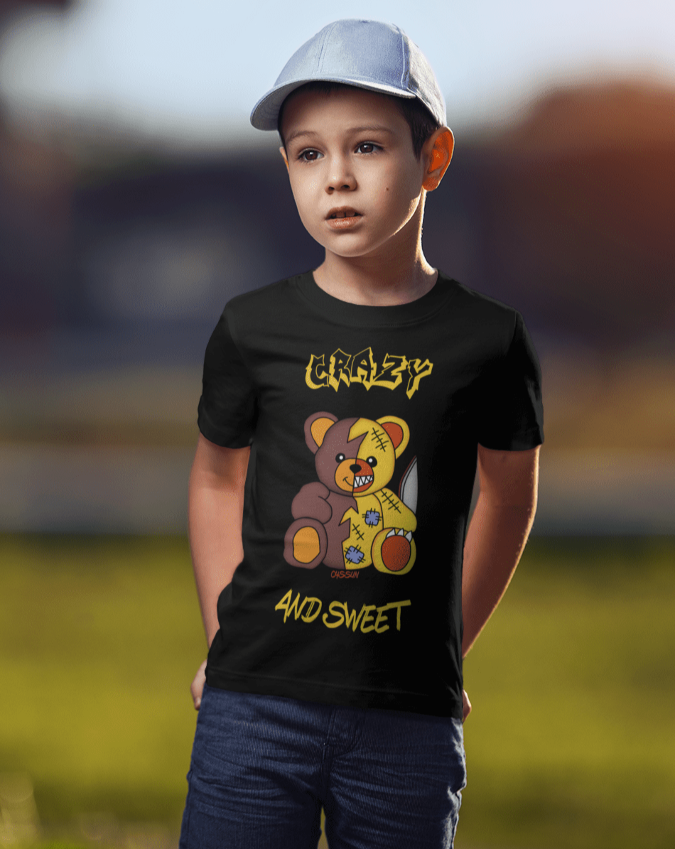 Crazy and Sweet - Bär Carl - Kids Organic Shirt