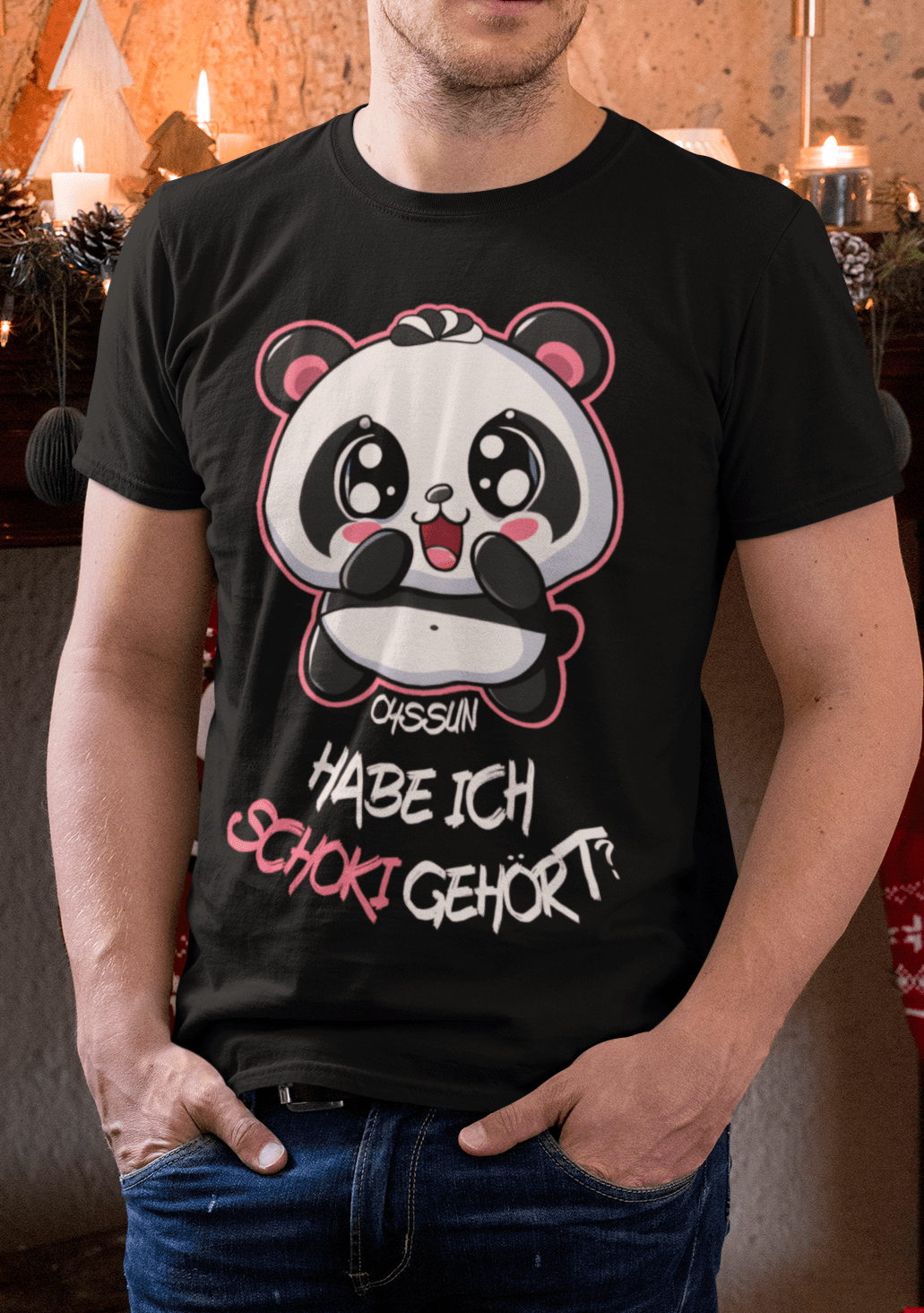 Schokipanda - Habe ich Schoki gehört? - Organic Shirt