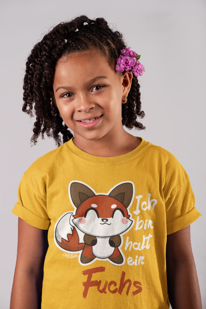 Ich bin halt ein Fuchs - Kids Premium Shirt - Oyssun