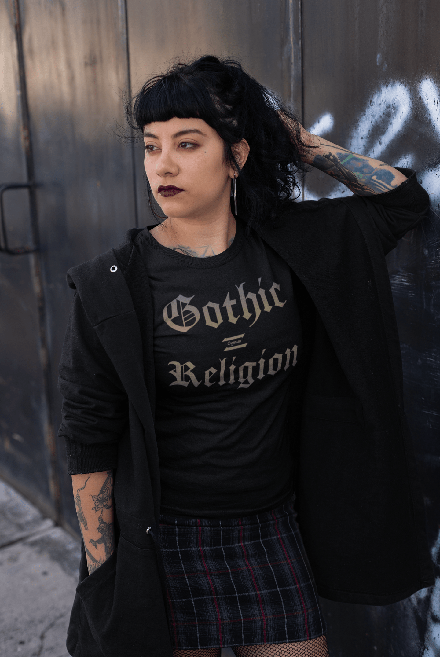 Gothic = Religion  - Ladies Organic Shirt