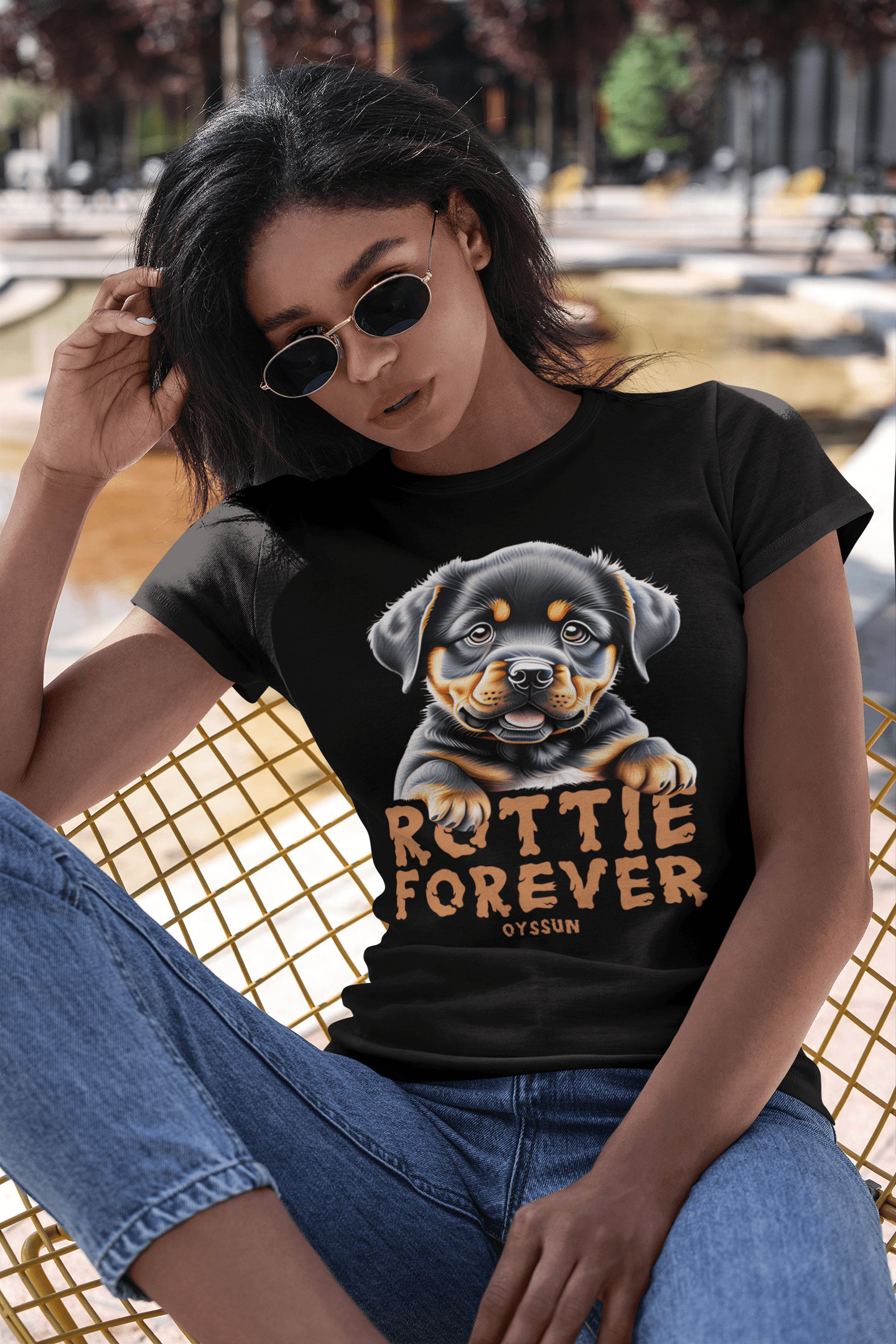 Rottie Forever - Ladies Organic Shirt