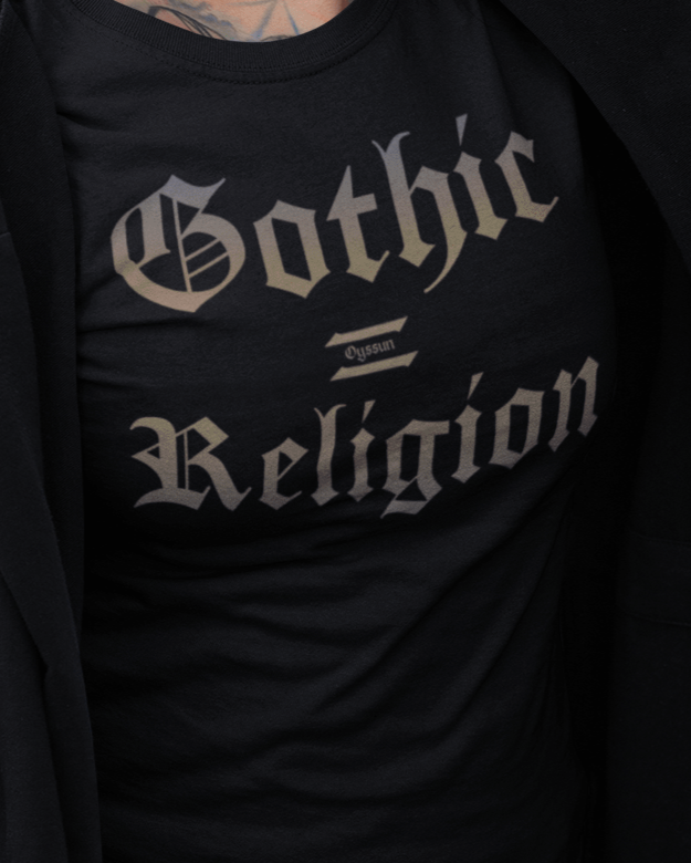Gothic = Religion  - Ladies Premium Shirt - Oyssun