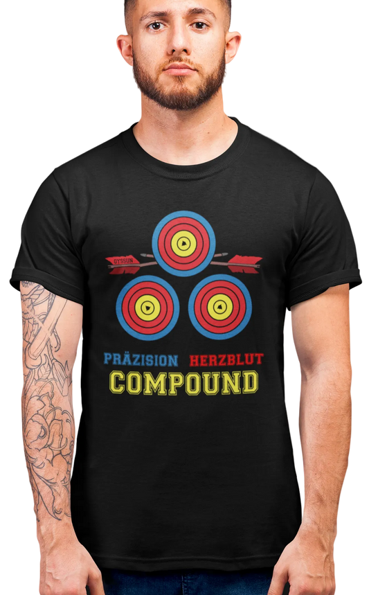 Präzision - Herzblut - Compound - Premium Shirt