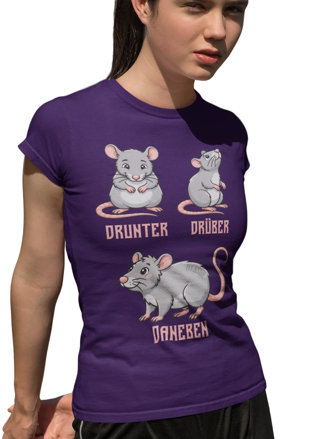 Drunter Drüber Daneben - Ladies Premium Shirt