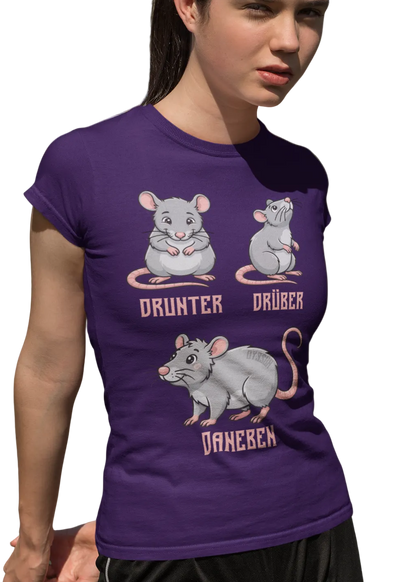 Drunter Drüber Daneben - Ladies Premium Shirt