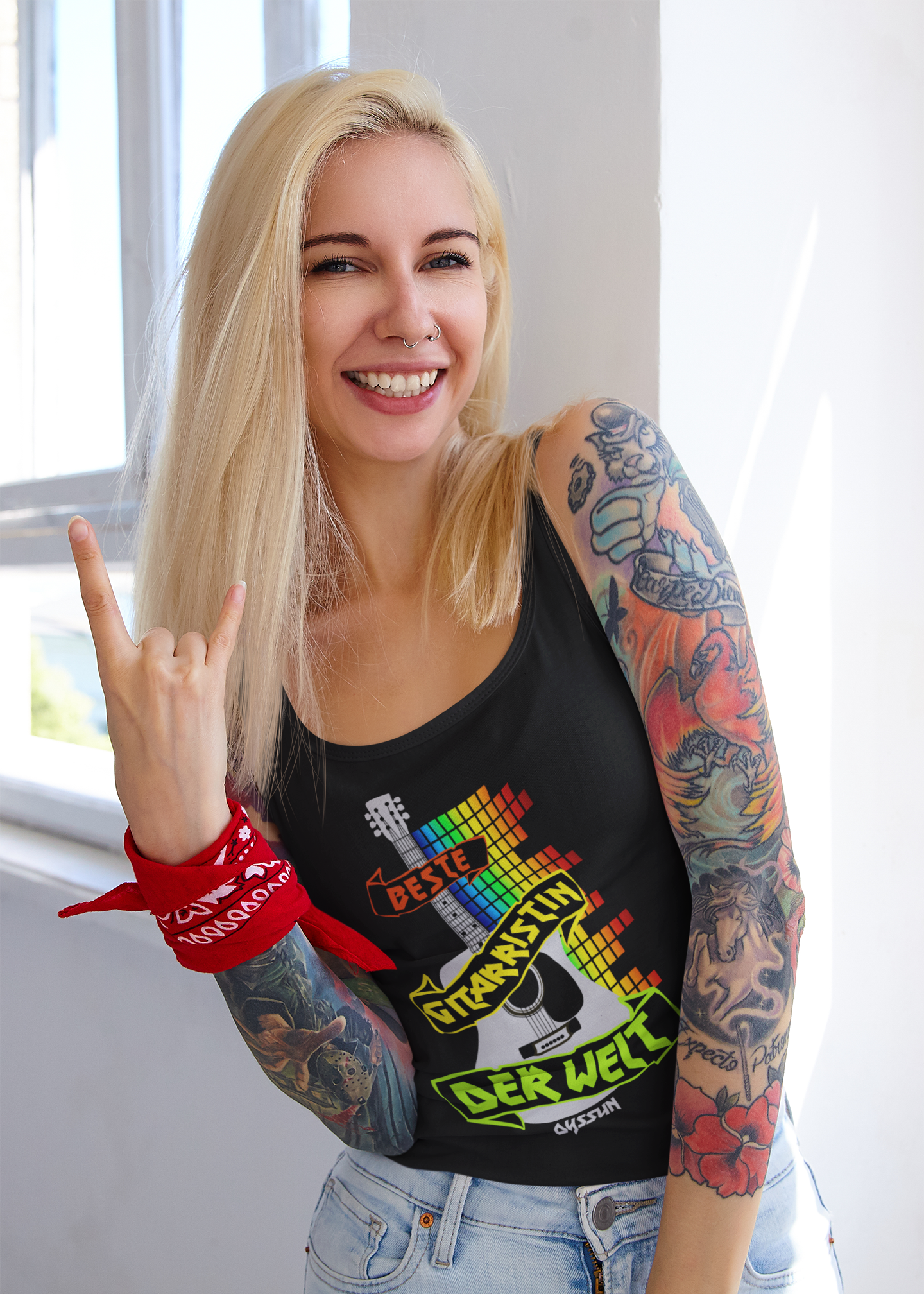 Die Beste Gitarristin der Welt - Ladies Tank-Top