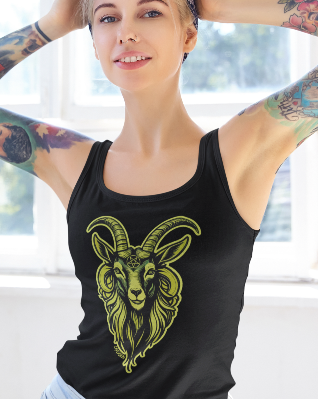 Baphomet - Ladies Organic Tank-Top