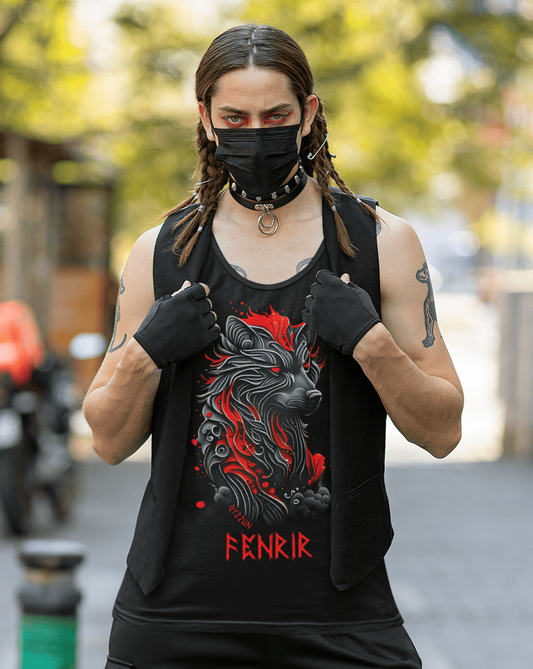 Fenrir - Fenriswolf - Tank-Top