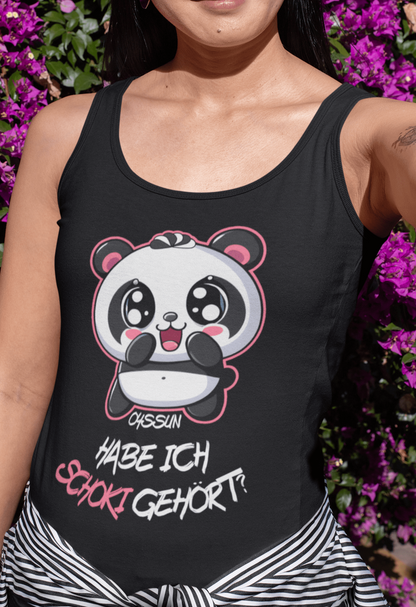 Schokipanda - Did I hear chocolate? - Ladies Organic Tank-Top