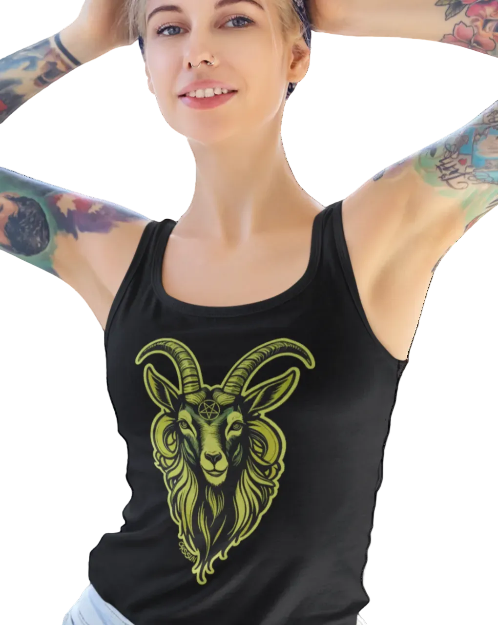 Baphomet  - Ladies Tank-Top - Oyssun