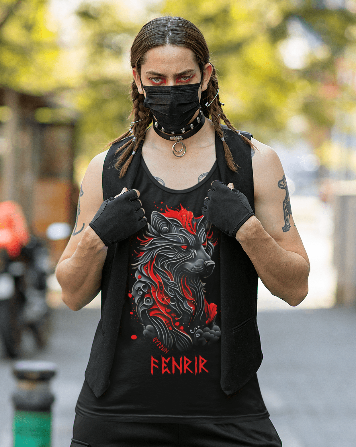 Fenrir - Fenriswolf - Tank-Top - Oyssun