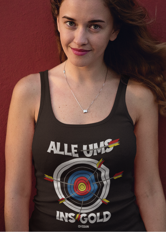 Alle (ums) ins Gold - Ladies Tank-Top