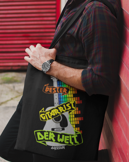 Der Beste Gitarrist der Welt - Baumwolltasche - Oyssun