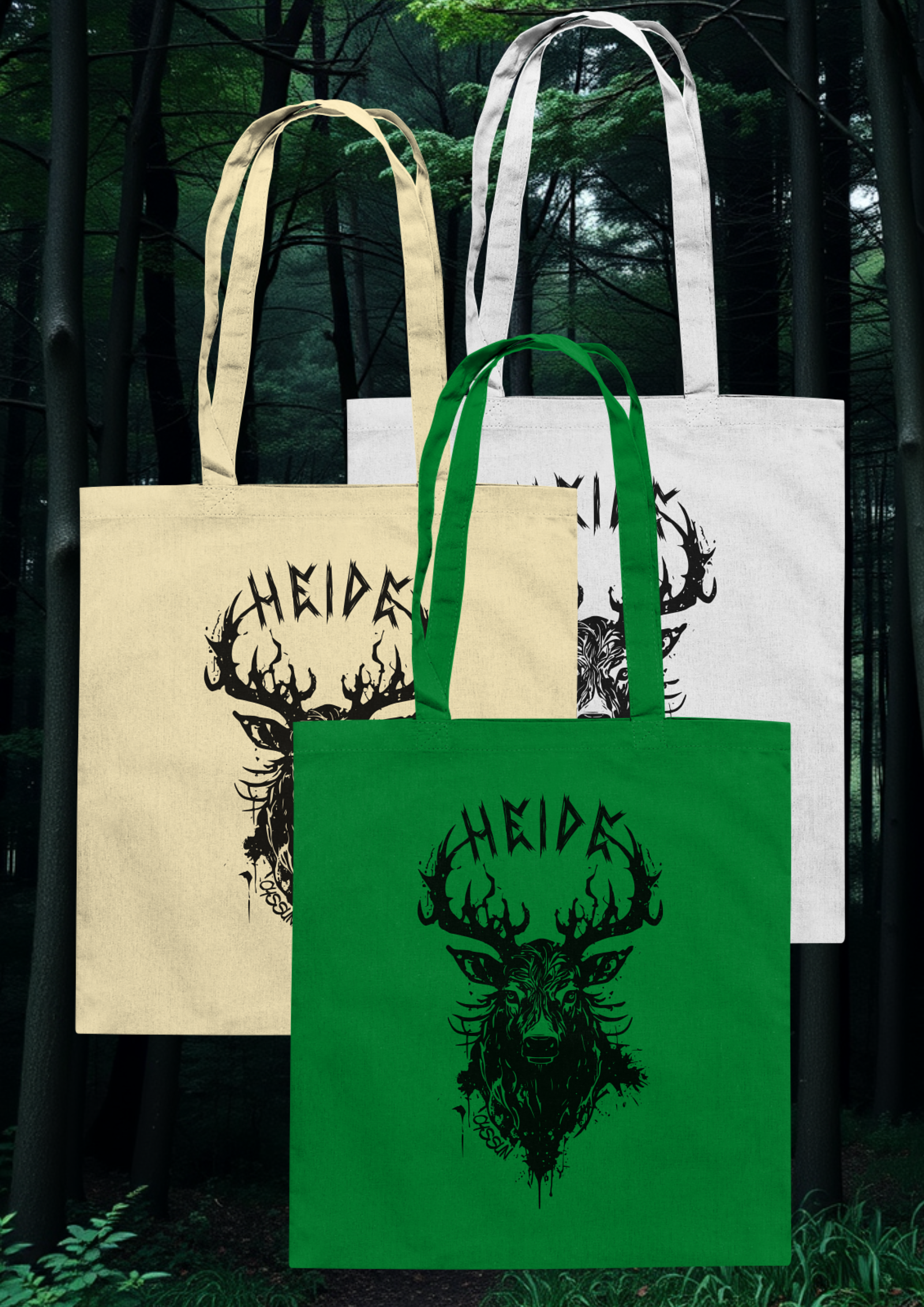 Heide - Baumwolltasche - Oyssun