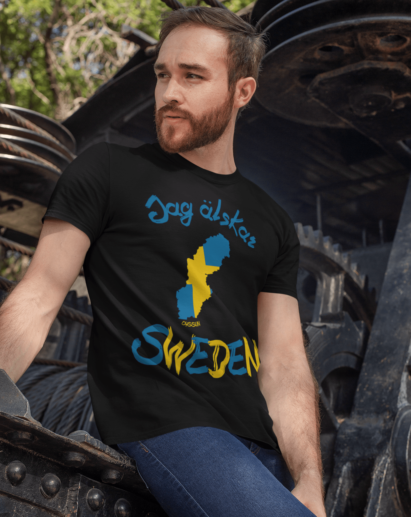 I love Sweden - Organic Shirt 