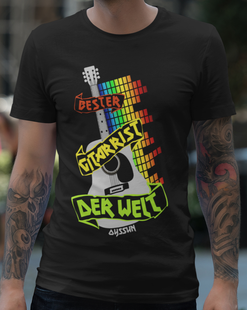 The Best Guitarist in the World - Organic Shirt 