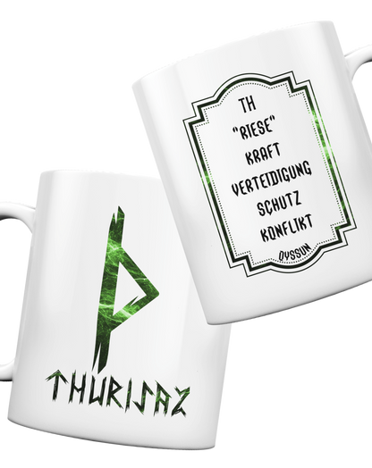 Thurisaz Rune - Tasse