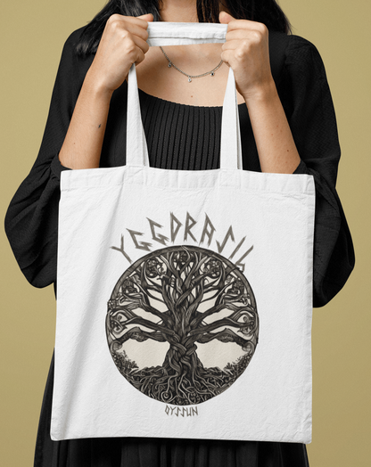 Yggdrasil - der Weltenbaum - Baumwolltasche - Oyssun