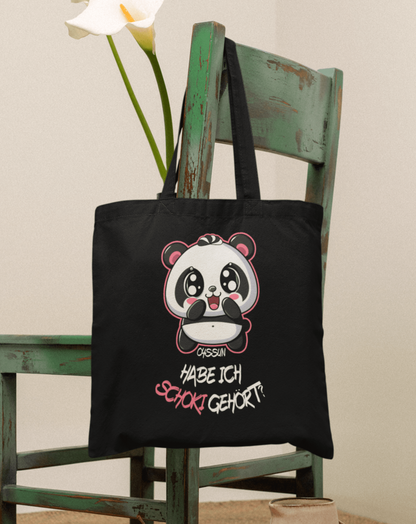 Schokipanda - Did I hear chocolate? - Cotton bag 