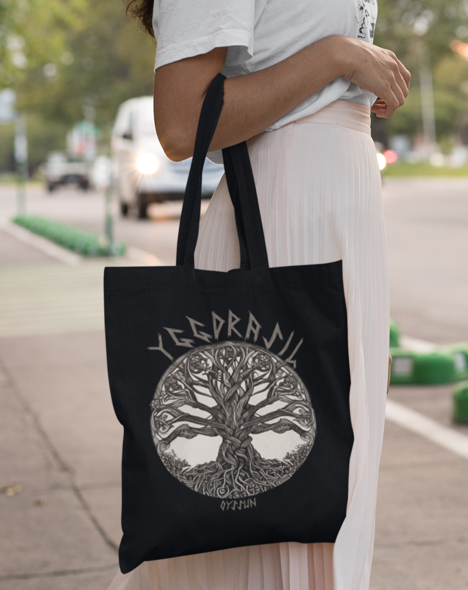 Yggdrasil - the world tree - cotton bag 