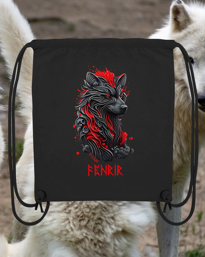 Fenrir - Fenriswolf - Organic Gym-Bag - Oyssun