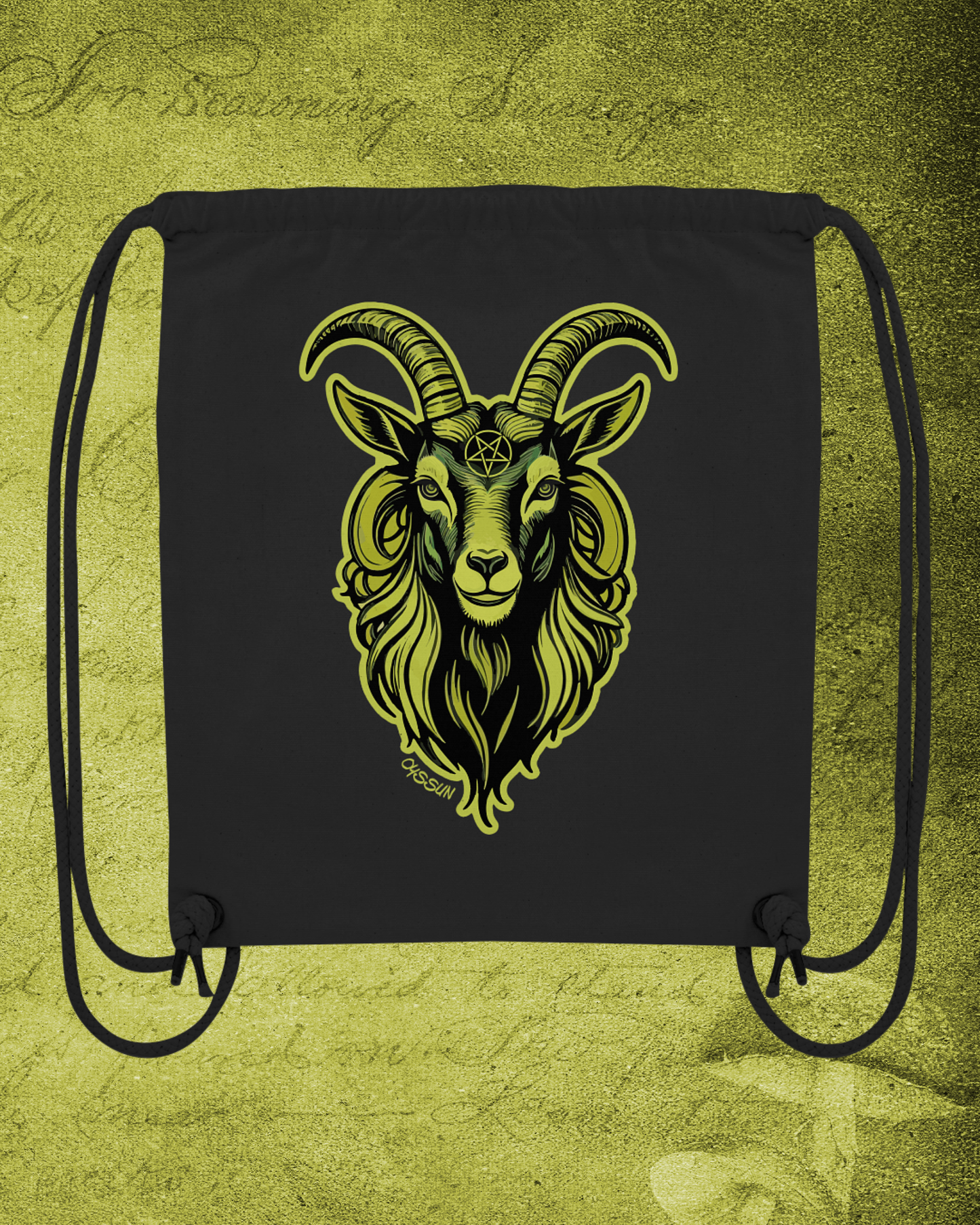 Baphomet - Organic Gym Bag