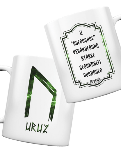 Uruz Rune - Tasse