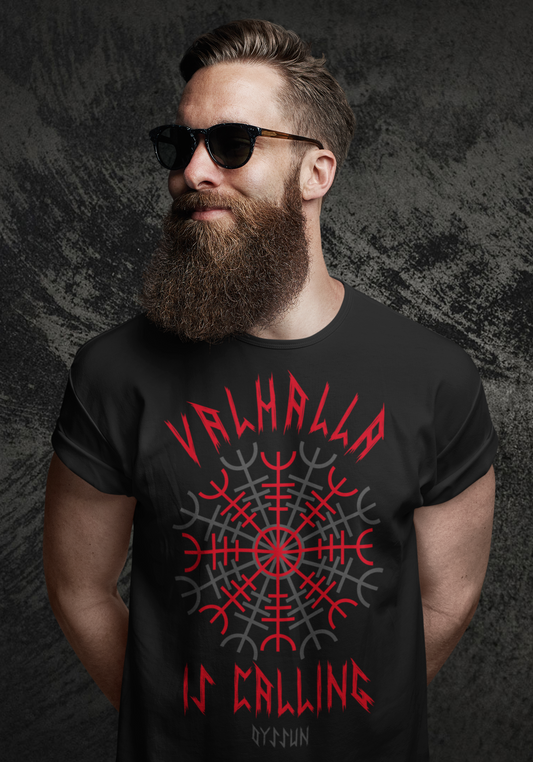 Valhalla is Calling- Premium Shirt - in 4 Designfarben