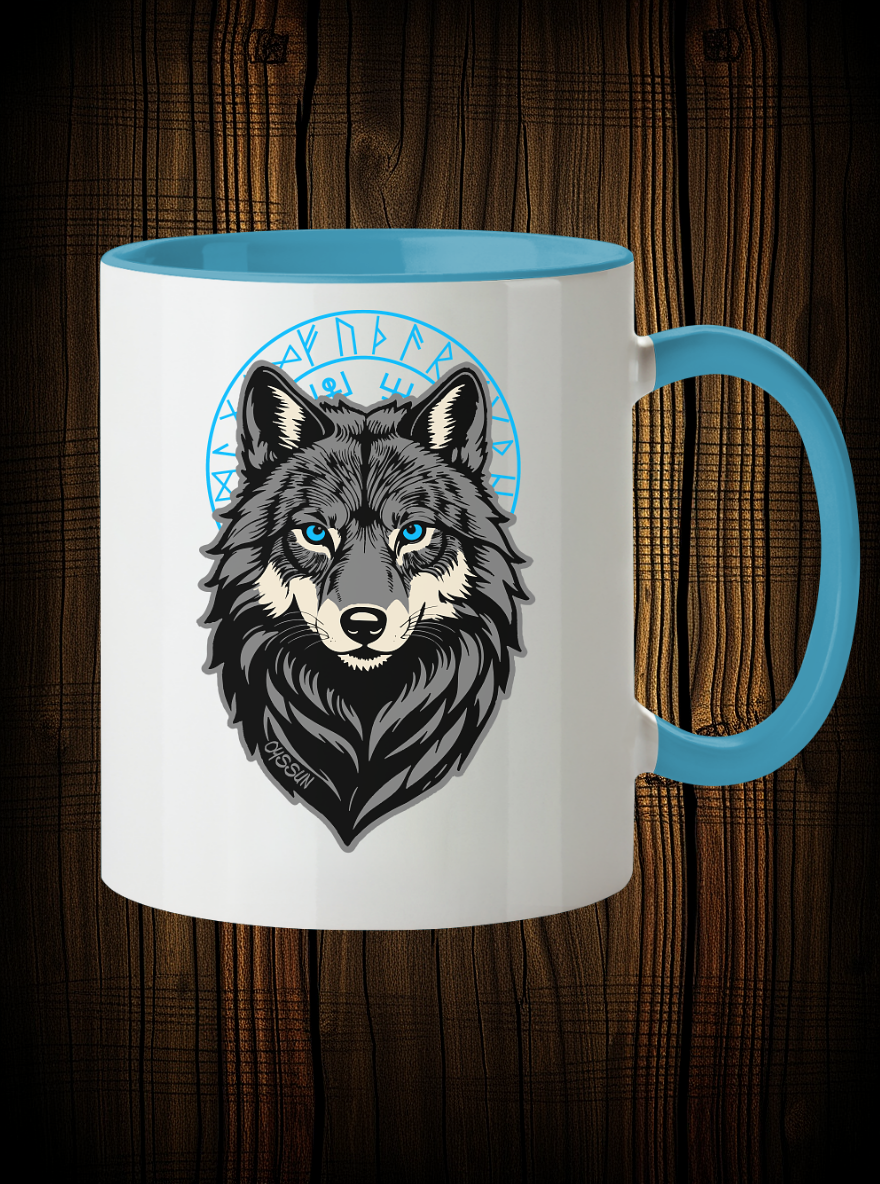 Wolf Odins - Tasse (In 5 Farben) - Oyssun
